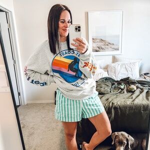 Gray Graphic Sweatshirt